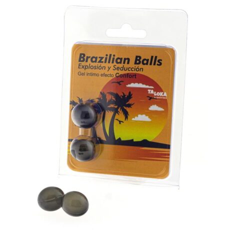 Set 2 brasilianska bollar Gel Comfort Effect