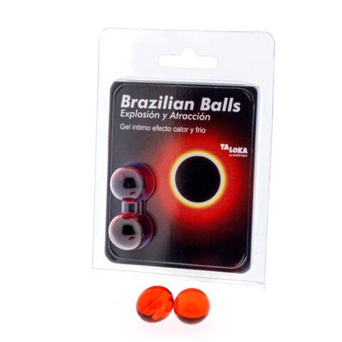 Set van 2 Braziliaanse ballen met hitte- en koude-effect