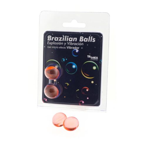 Set 2 brasilianska bollar vibrationseffekt