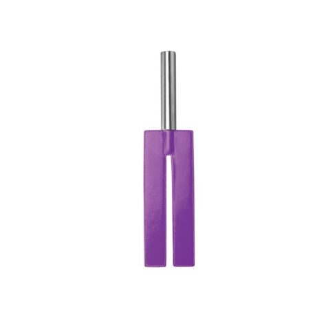 Coups Aïe ! Whips and Paddles Cuir Slit Paddle Violet