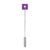 shots ouch! whips and paddles leather square tipped crop purple