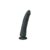 silicone dildo black - 21 cm