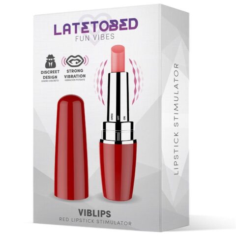 viblips lipstick stimulator red 1