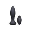 Vibrating and Rotating Butt Plug Rimmer Experienced Black