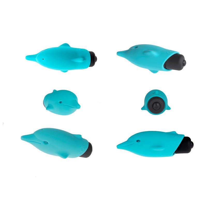 vibrating bullet dolphin silicone 75 c 25 cm 1