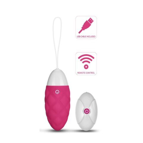 vibrating egg ijoy remote control usb pink 8