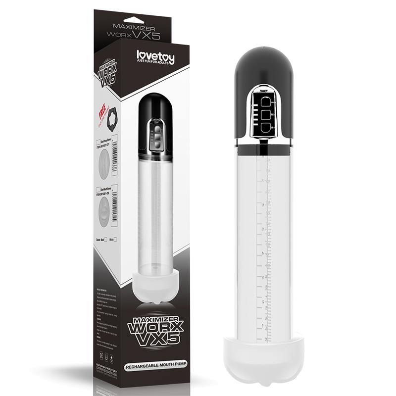 Automatic Penis Pump Maximizer Worx VX5 USB Vagina - Image 5