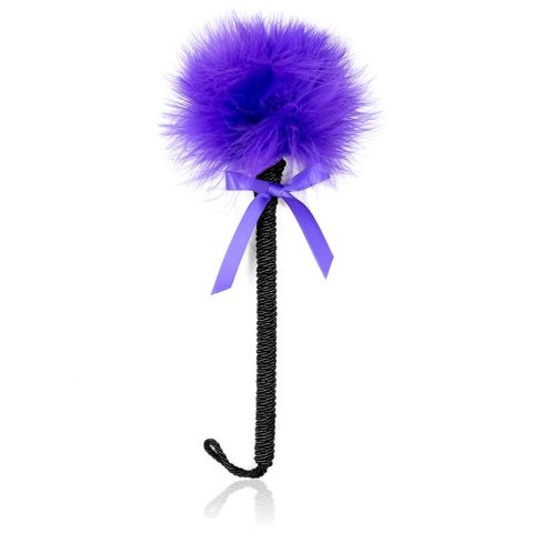 Plume Tickler avec Nœud 25 cm Violet