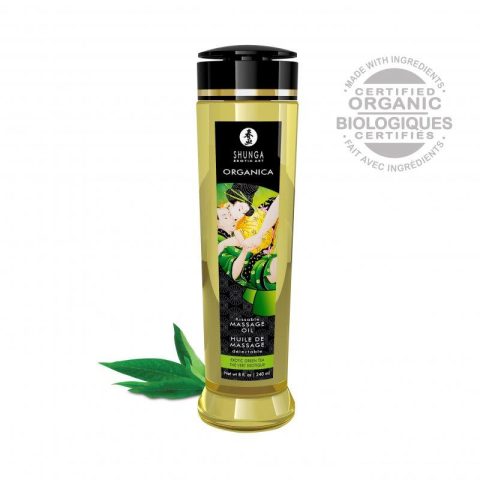 Olio da massaggio biologico Green Tee 240 ml