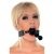 rimba latex play mouthgag with triple balls