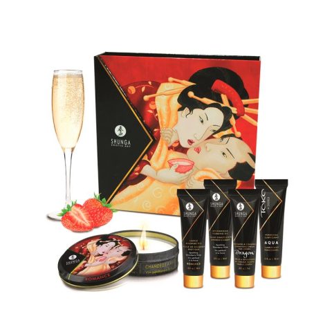 Shunga Geisha Secrets Kit Mousserende wijn