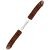 Dual density Double Dildo Double D 16 Chocolate