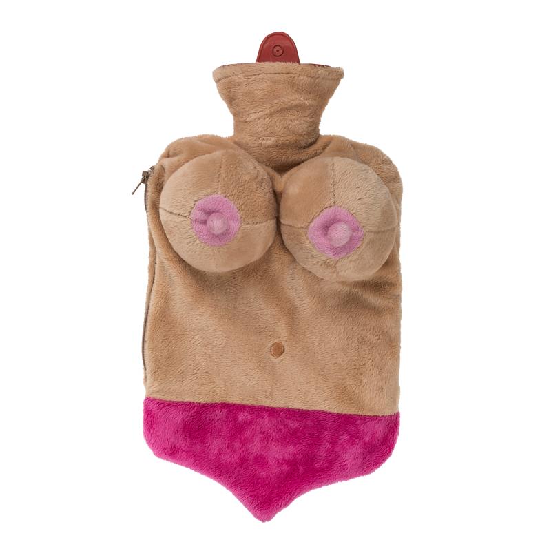 hot water bag with boob cover random color 4 colors 1