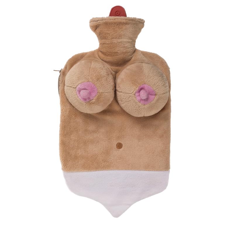 hot water bag with boob cover random color 4 colors 2