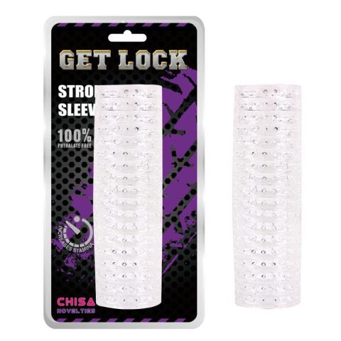 Masturbator Get Lock 13.6 cm Clear