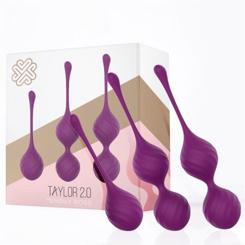 Taylor 2.0 Kegel Balls Silicone Purple