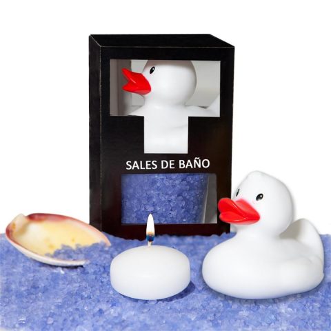 Bath Salts Set Lavender Duck