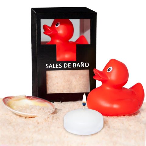 Bath Salts Set Vanilla Duck
