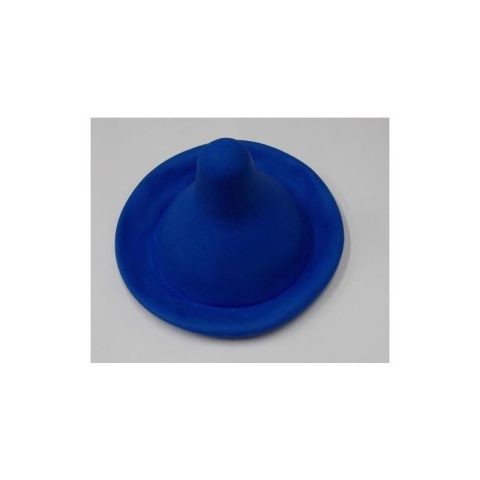 Bonnet de préservatif bleu