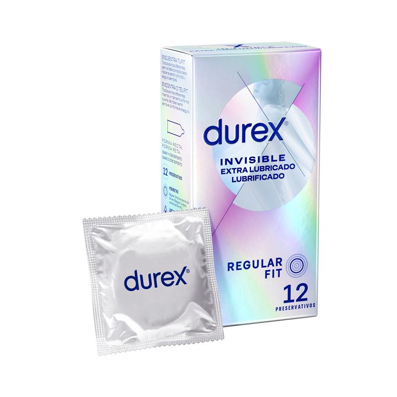 préservatifs invisible extra lub 12ud