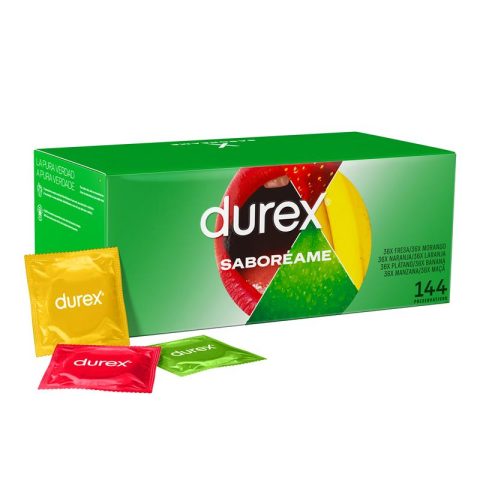 Durex smaksatta kondomer Saboréame 144 ud