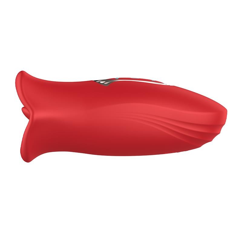 ember licking and vibrating mouth shape massager usb silicone 8