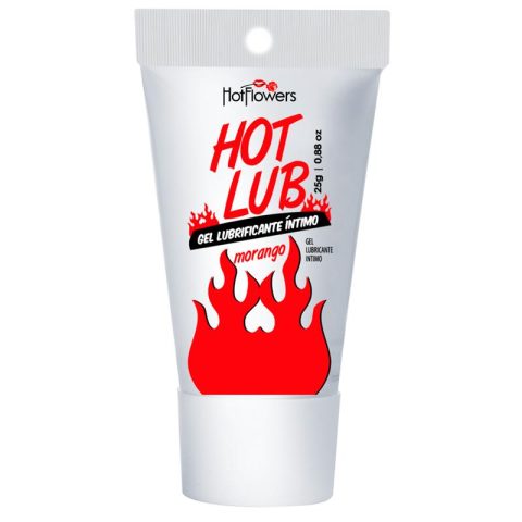 Intimate lubricant Heat effect strawberry flavor.