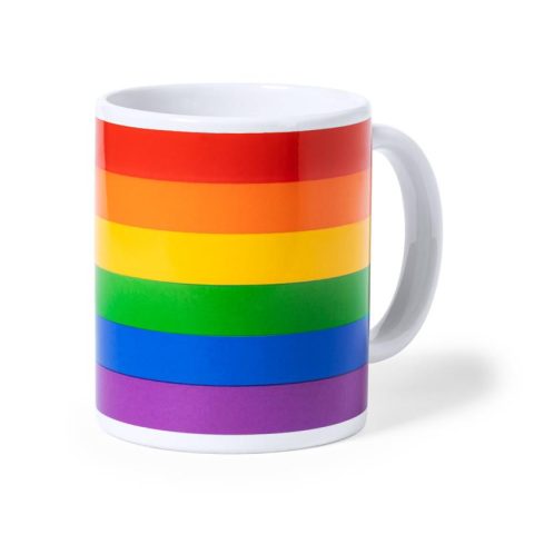 Tasse avec drapeau LGBT