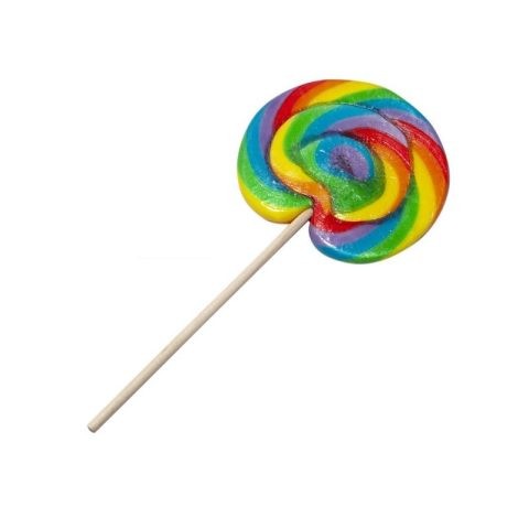 Round lollipop LGBT Flag 100 gr