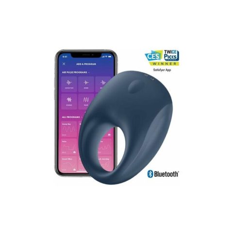 Strong One Vibrating Penis Ring  with APP Satisfyer Connect