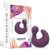 Shamson Stimulator Eendje Vingerhoed USB Silicone Violet