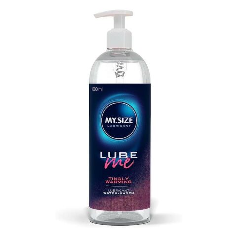 Lube Me Water Base Lubricant Tingly and Warming 1000 ml