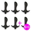 Pack 5+1 Lever Plug Anal con Vibracion
