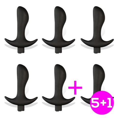 Pack 5+1 Lever Plug Anal con Vibracion
