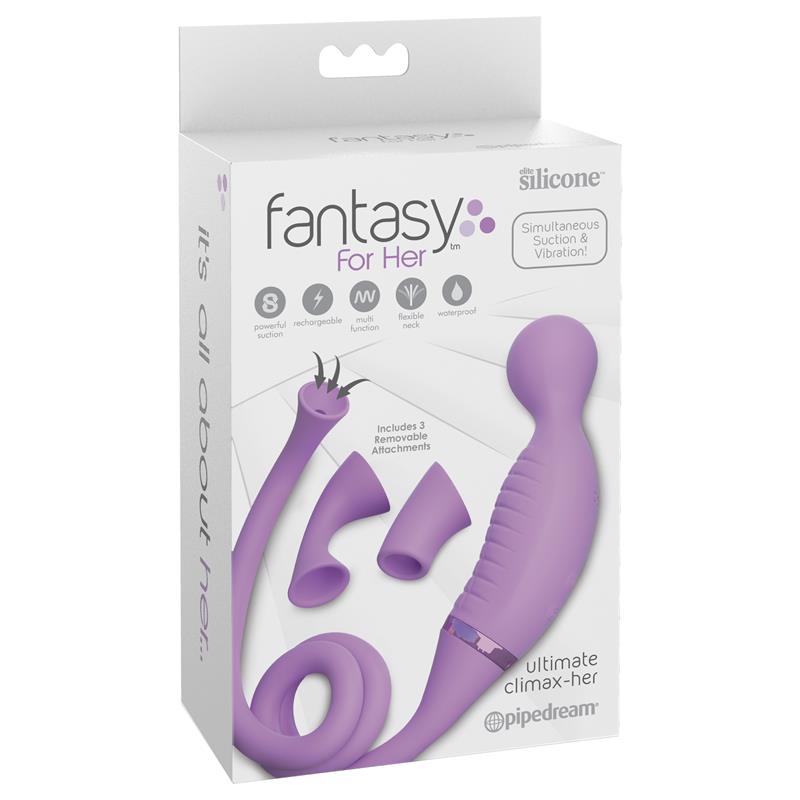 climax her vibe and clitoris stimulator silicone usb 8