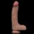 Dual Layered Silicone Dildo 8.5