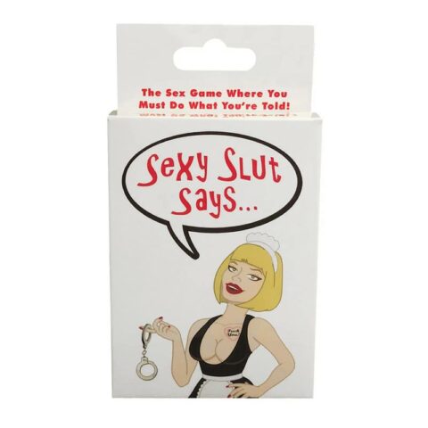 Sex Card Game Sexy Slut Says...