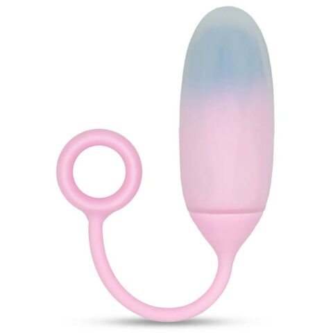 vibrating egg with app double layer silicone gradient 15