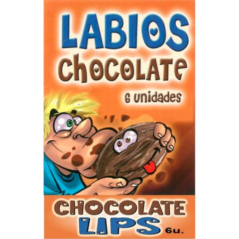 Scatola di fumetti Cioccolato fondente a forma di vagina 6 unità