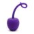 bola kegel en forma de manzana paris purpura