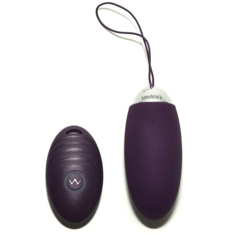 vibrateur oeuf avec télécommande venise violet 1