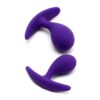 Set of 2 Anatomic Butt Plugs Copenhagen Purple