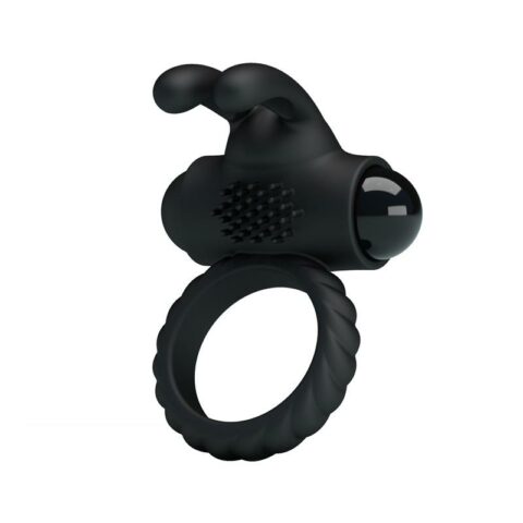 Vibrating Cock Ring Eudora Black