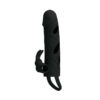 pretty love cage with vibrating bullet 14 cm black