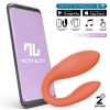 Couple Toy with App Flexible Silicone Salmon