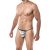 skai silver g-string thong size xl