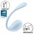 smooth petal panty vibrator with app blue