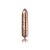 vibrating bullet frosted fleurs crystal rose gold