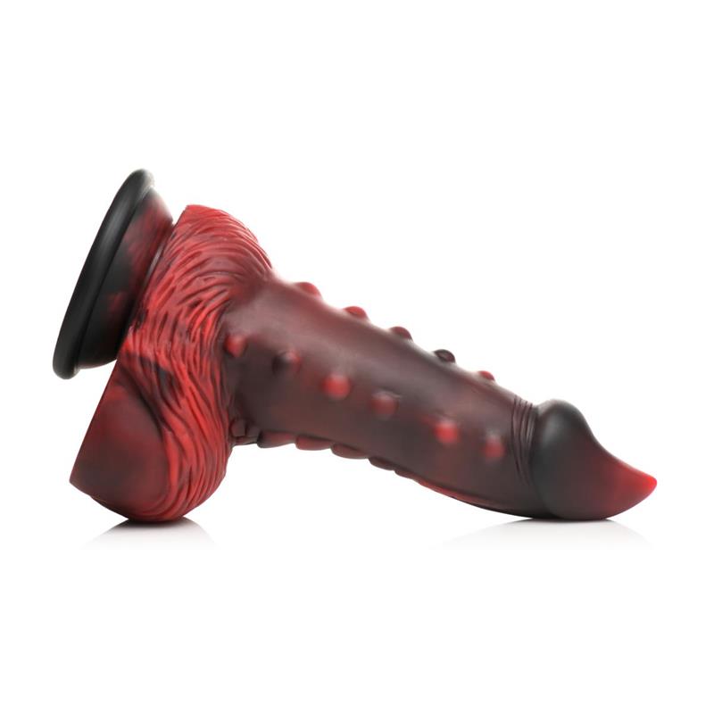 Lava Demon Thick Nubbed Dildo - Image 2