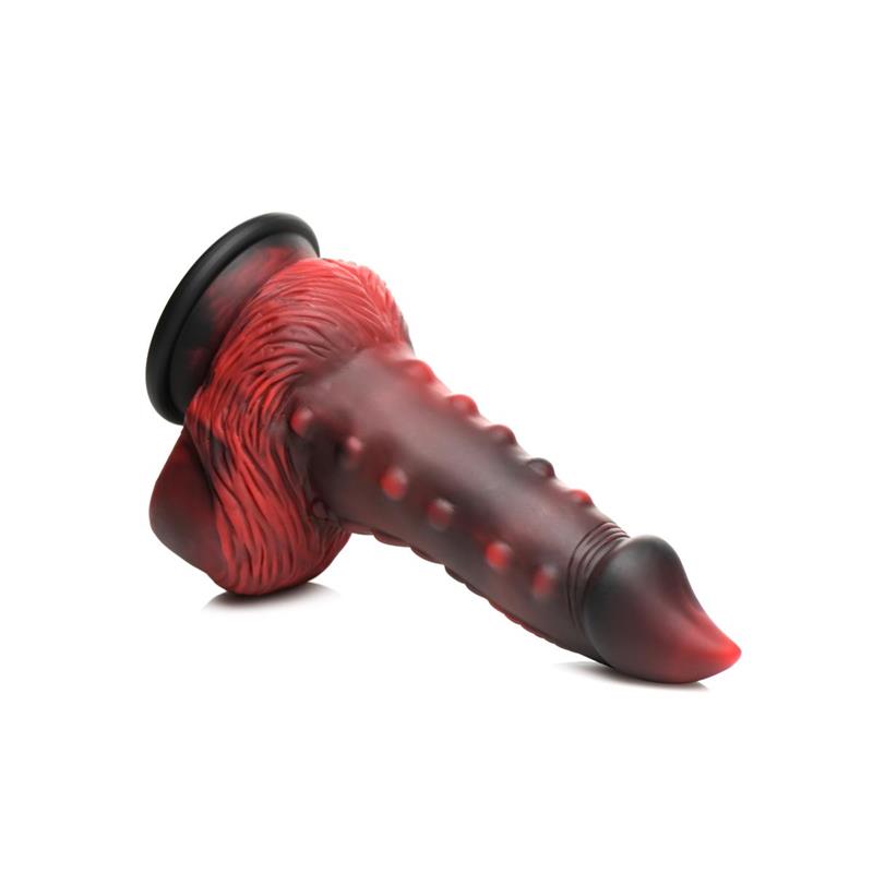 Lava Demon Thick Nubbed Dildo - Image 5